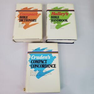 Bible Dictionary Handbook Series: Crudens Concordance, Halleys Bible Handbook